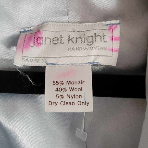 Janet Knight Handwovens Vintage Mohair Jacket. EUC - Picture 5 of 12